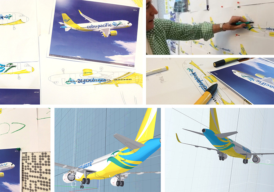 航空公司飛機機身形象設計.jpg