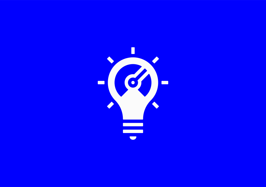 燈泡與指針元素創意的思考者健身品牌logo設計.jpg
