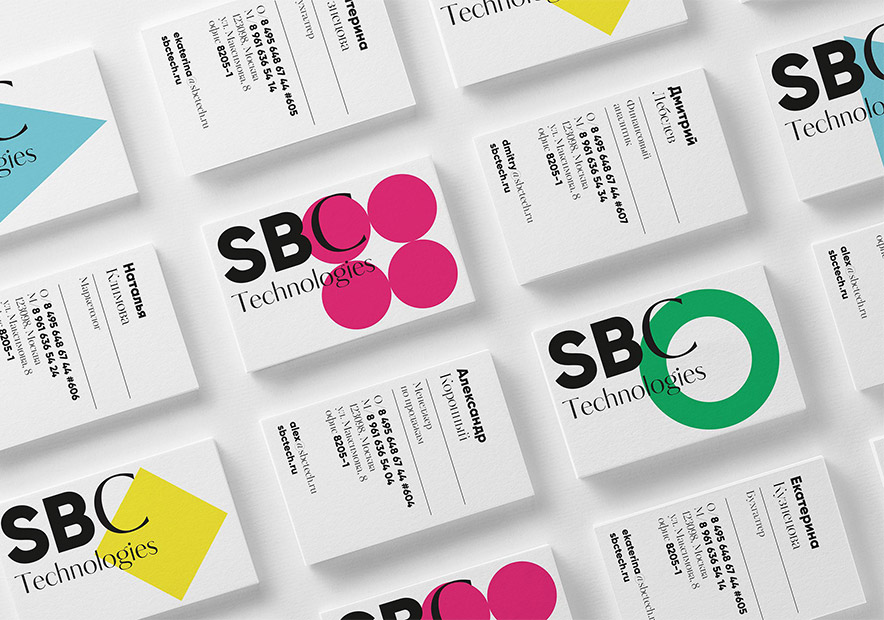 俄羅斯SBC金融技術企業(yè)logo應用在名片上.jpg