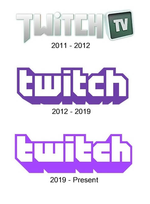 Twitch直播平臺的品牌logo設計標識和標志演變.png