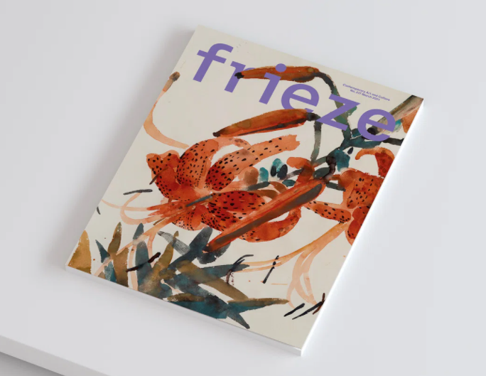 Frieze慶祝30周年，展示了新的視覺logo設計標識和定制字體.png