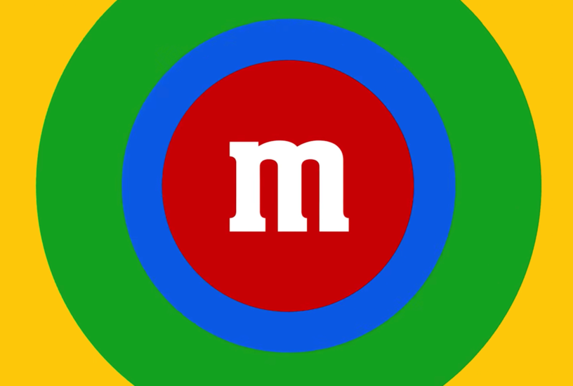 M&M's巧克力發布重塑的品牌logo與VI視覺設計系統.png