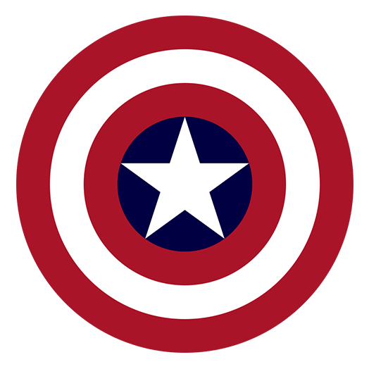 美國隊長的著名動漫logo圖標(biāo).png