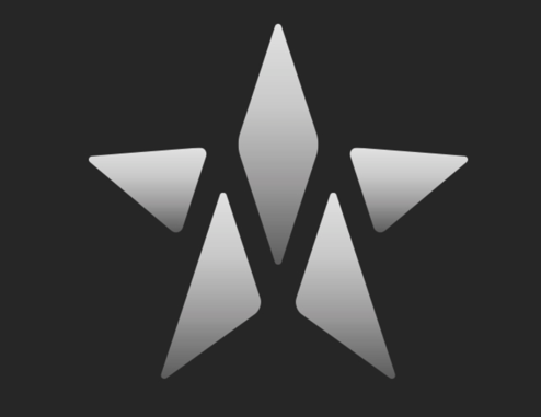 M字母與五角星logo設(shè)計.png