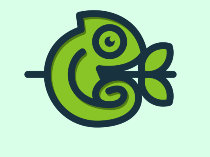 綠色的變色龍標志.png